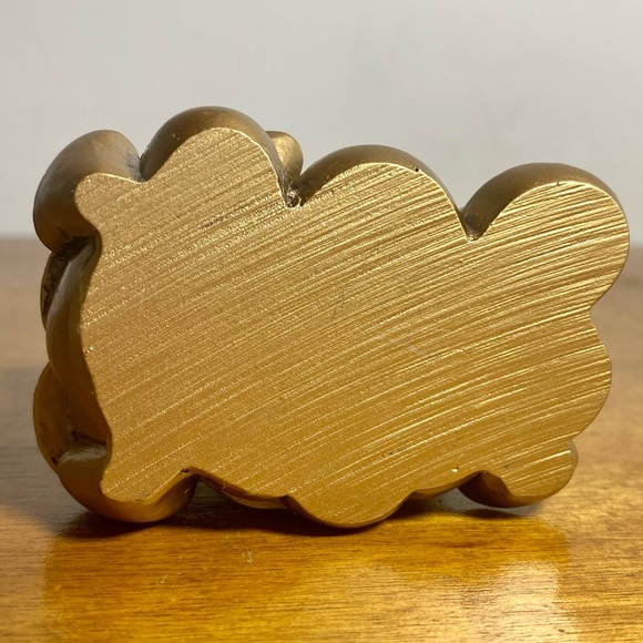 Laughing Buddha Sitting on Dragon Tortoise Resin Statue - Picture 9 of 11